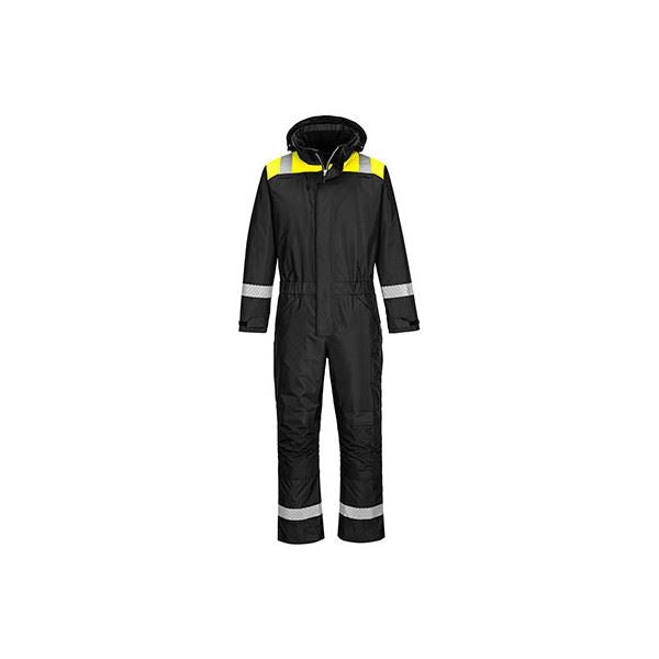 Portwest Pw3 Winter Coverall Small PW353BKYS Portwest  - Dynamic Drive