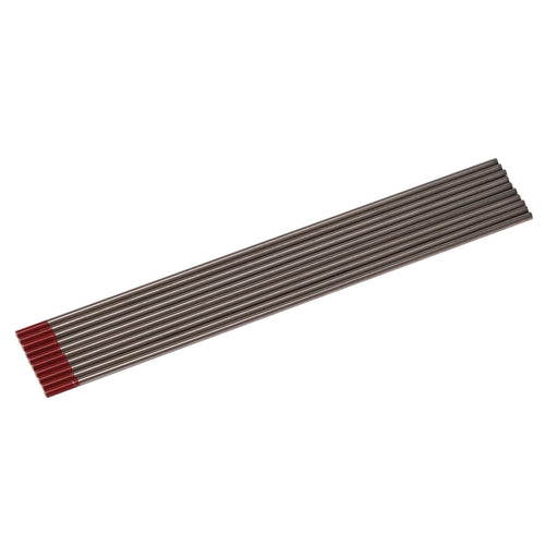 Draper Thoriated Tungsten Electrodes, 2.4 x 150mm (Pack of 10) 15861 Draper  - Dynamic Drive