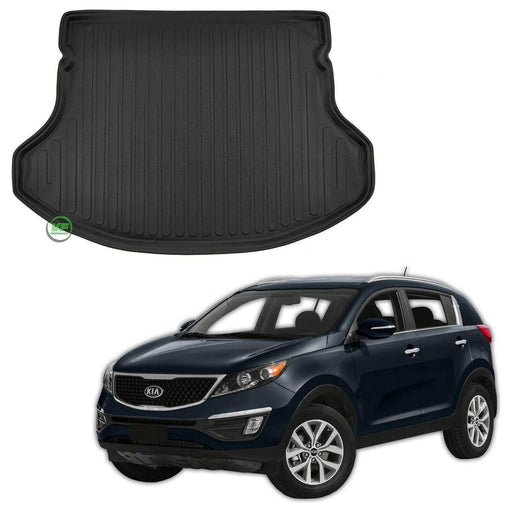 Heavy Duty Tailored Fit Boot Liner Tray Car Mat For Kia Sportage 2010-2015 UKB4C  - Dynamic Drive