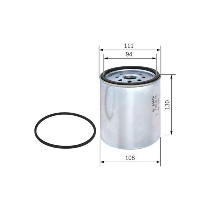 Bosch Cv Fuel Filter N2135 (Hgv) fits Volvo FH 16 540 - 16.1 4x2 - 05- F02640213