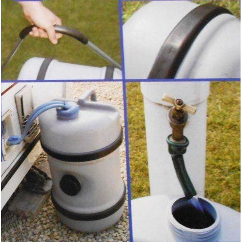 51 LITRE WATER HOG Motorhome Water Aqua Rolling Carrier Contrainer Barrel Leisurewize  - Dynamic Drive