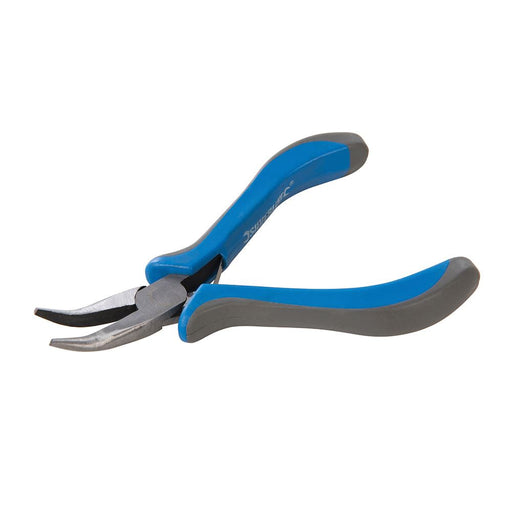 Silverline Bent Nose Mini Pliers 130mm Silverline  - Dynamic Drive