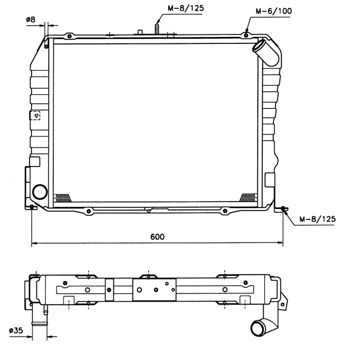 NRF Radiator 503962