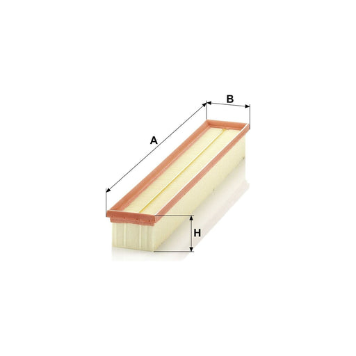 Genuine Mann Air Filter for Mercedes C-class C180 2000-02 C52107 Mann & Hummel  - Dynamic Drive