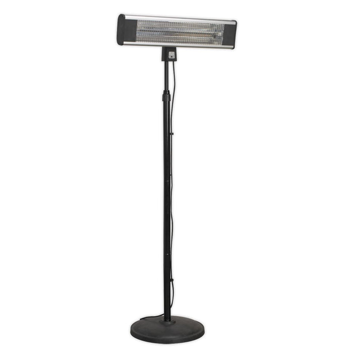 Sealey High Efficiency Carbon Fibre Infrared Patio Heater 1800W/230V with Telesc Sealey  - Dynamic Drive