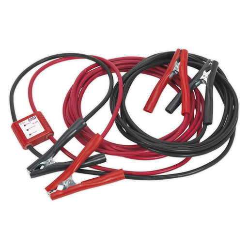 Sealey Booster Cables 7m 450A 25mmï with 12/24V Electronics Protection Sealey  - Dynamic Drive