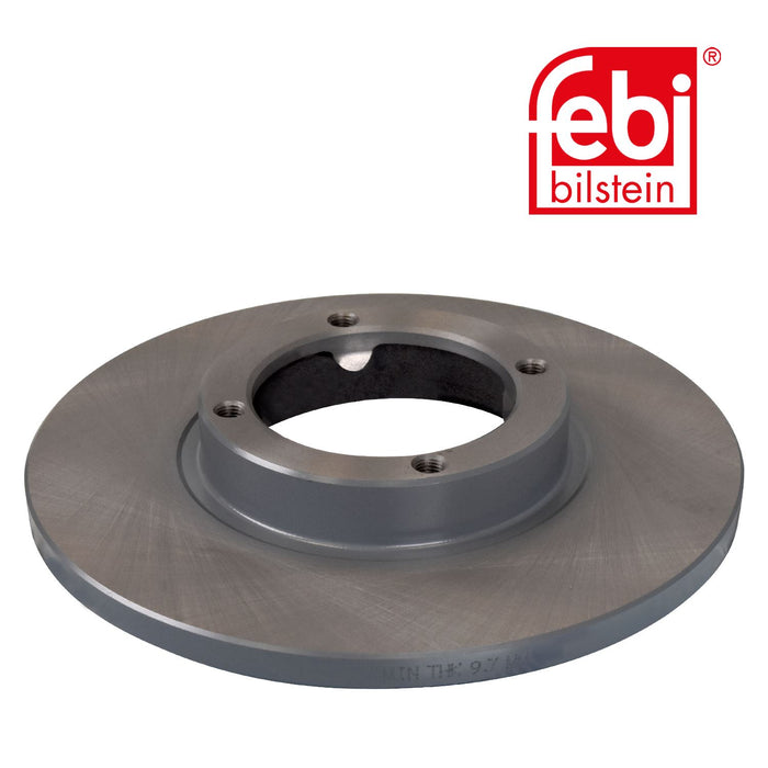 Genuine FEBI Front Brake Discs & Pads Set Solid for Daewoo Matiz Febi Bilstein  - Dynamic Drive