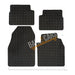 Fully Tailored Black Rubber Car Mats for Saab 9-3 98-02 Set of 4 With 4 Clips UKB4C  - Dynamic Drive