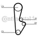 Genuine Continental ContiTech Timing Belt Kit fits Honda AccordPrelude 1.62.0 CT ContiTech  - Dynamic Drive