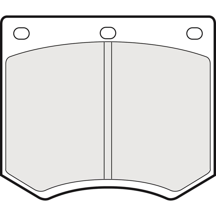 Genuine APEC Front Brake Discs & Pads Set Solid for Ford Escort