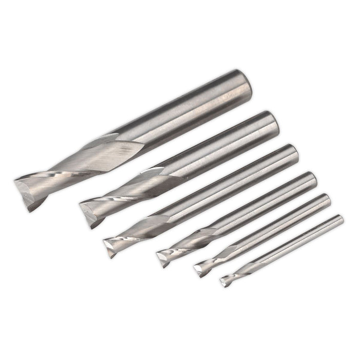 Sealey HSS End Mill Set MT23-10mm SM2503EMSET