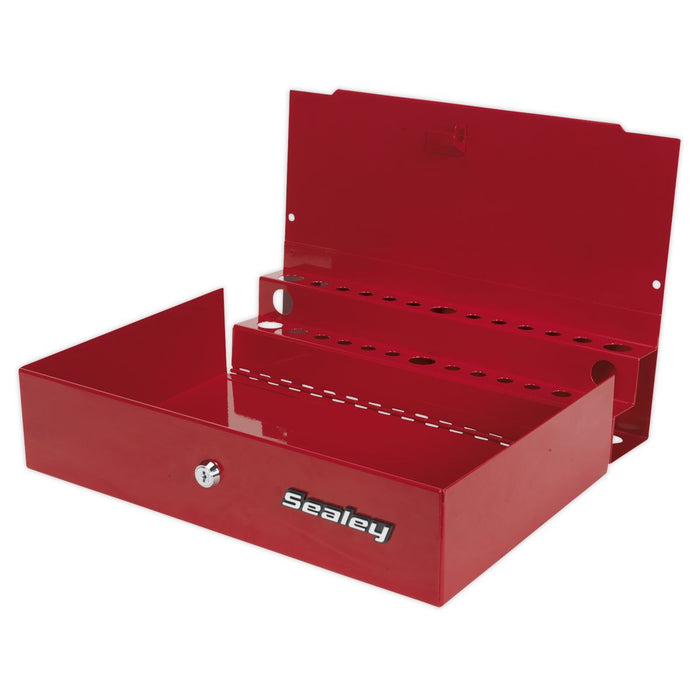 Sealey Side Cabinet for Long Handle Tools Red APLHT