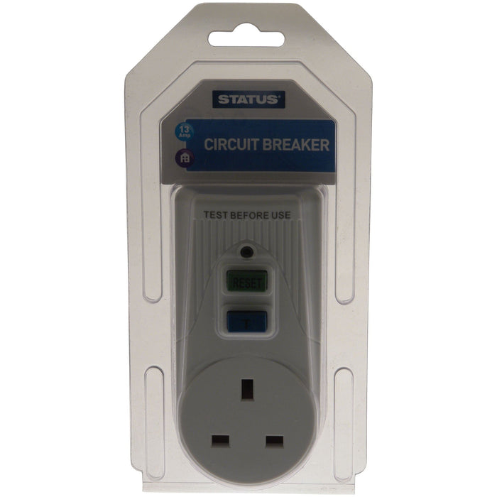 Status Plug In Power Circuit Breaker - White Status  - Dynamic Drive