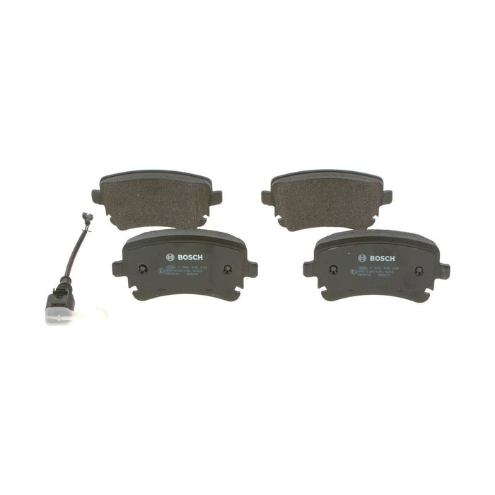 Bosch Brake Pad Set Bp1520 fits VW Transporter TDi BlueMotion - 2.0 - 15- 098649