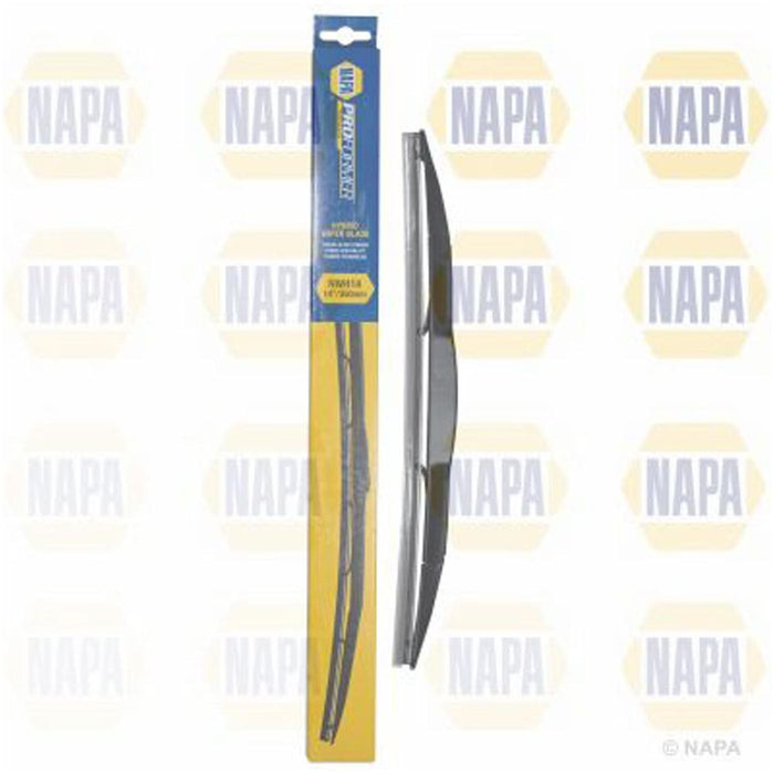 NAPA Hybrid Wiper Blade 14In/350mm for Nissan Toyota Suzuki Mazda 288901KE1A Napa  - Dynamic Drive