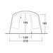 Outwell Moonhill 5 Berth Air Tent Three Room Tunnel Inflatable Tent Outwell  - Dynamic Drive