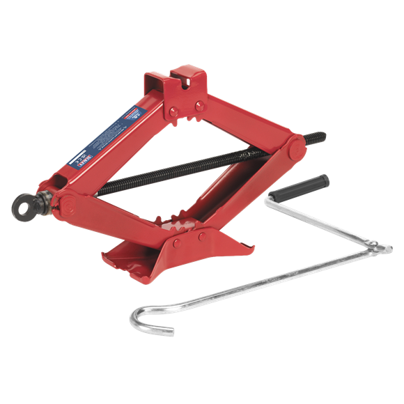 Sealey Scissor Jack Heavy-Duty 1.5 Tonne 58M Sealey  - Dynamic Drive