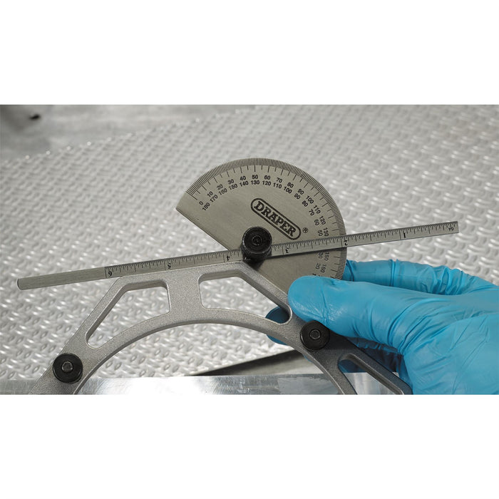 Draper Protractor with Depth Gauge 37342 Draper  - Dynamic Drive