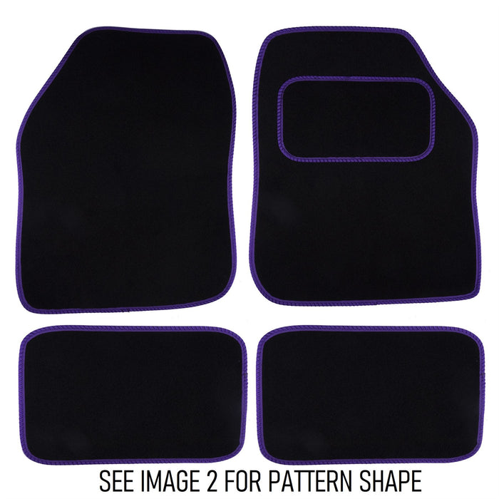 Tailored Purple Trim Carpet Mats fits Toyota Celica 94-99 94 95 96 97 98 99 UKB4C  - Dynamic Drive