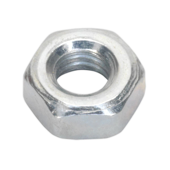 Sealey Steel Nut DIN 934 M4 Pack of 100 SN4