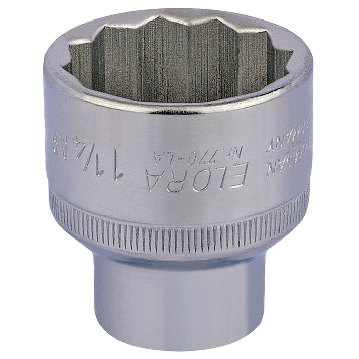 Draper Elora Bi-Hexagon Socket, 1/2" Sq. Dr., 1.1/4" 24517 Draper  - Dynamic Drive