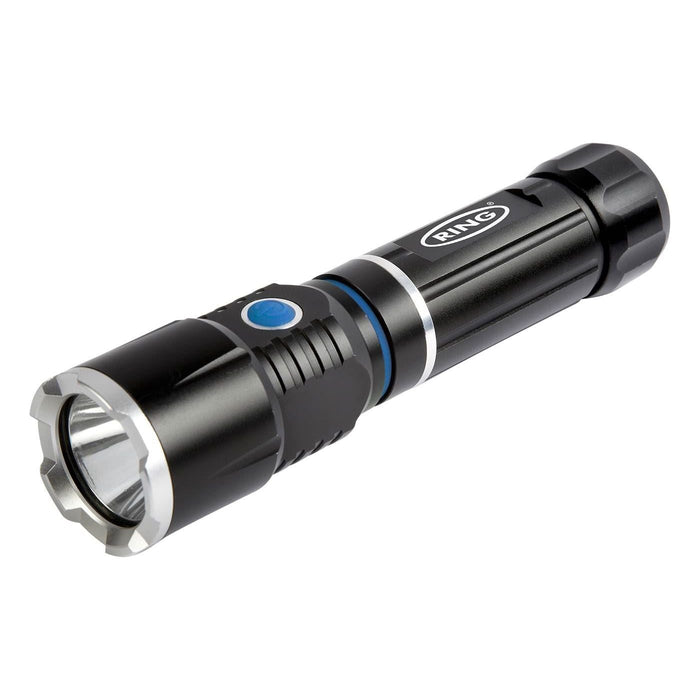 CCA Ring Telescopic LED Torch with Lamp - RT5195