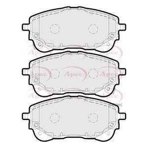 Apec Brake Pads Front Fits Toyota Corolla Estate 1.202/19 -;Toyota 1.8