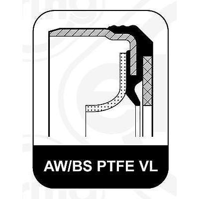 Genuine Elring part for Front Crankshaft Oil Seal 445.591