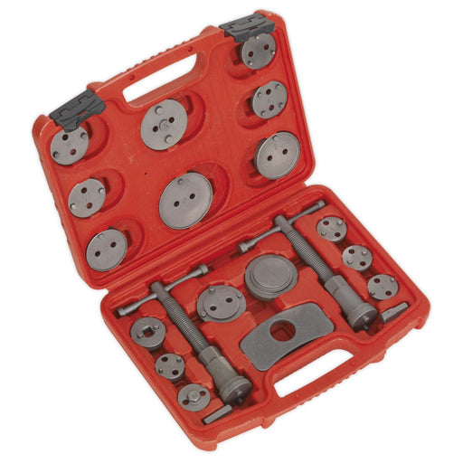 Sealey Brake Piston Wind-Back Tool Kit 21pc VS0282 Sealey  - Dynamic Drive