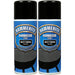 2x Hammerite BBQ Barbecue Spray Paint Aerosol 400ml Hi-Heat Matt Black Hammerite  - Dynamic Drive