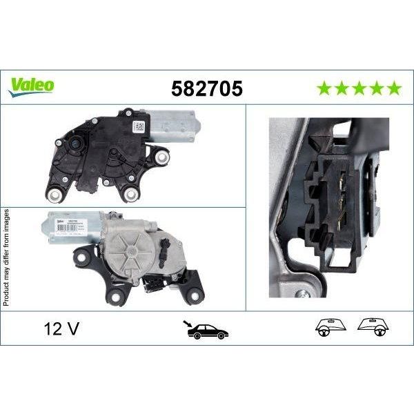 Genuine Valeo fits Wiper Motor Rear Rd Mercedes Vito Valeo  - Dynamic Drive