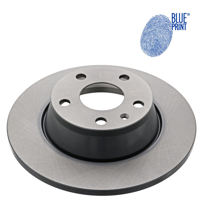 Pair of Blue Print Rear Solid Brake Discs for Audi TT  8J0615601