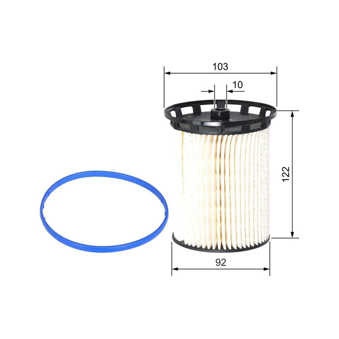 Genuine Bosch Fuel Filter N2221 fits Audi Q7 Quattro TDi - 3.0 - 15-19 F02640222