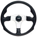 320mm Black Moulded Steering Wheel + Boss fits Citroen AX 1987>1989 Mountney Classic  - Dynamic Drive