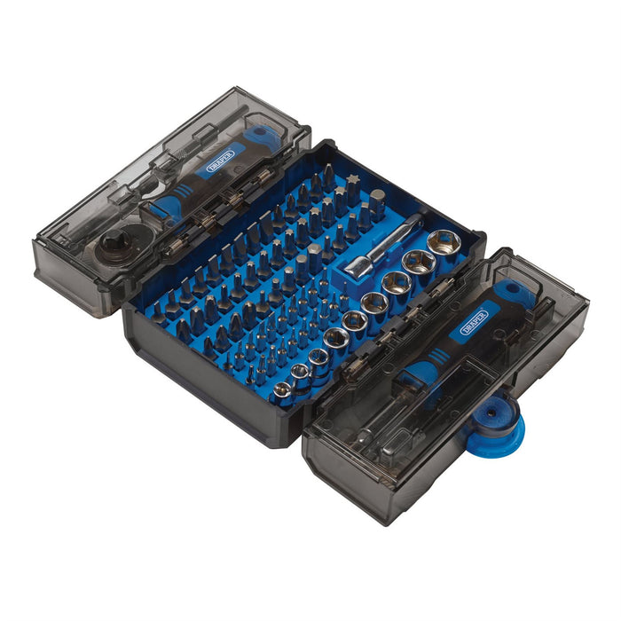 Draper Ratchet and Screwdriver Bit Set (78 Piece) 28029 Draper  - Dynamic Drive