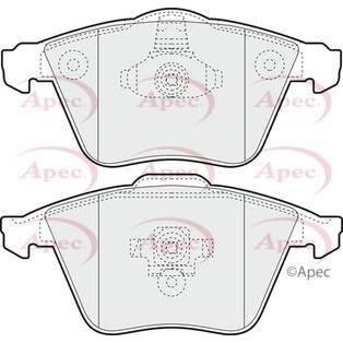 Apec Brake Pads Front Fits Ford Focus Mazda 3 Volvo C70 S40 V40 V50