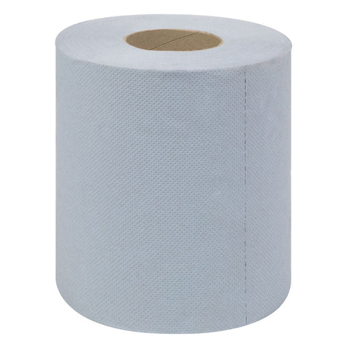 Sealey 2-Ply Embossed Blue Paper Roll 60m - Pack of 6 BLU60 Sealey  - Dynamic Drive