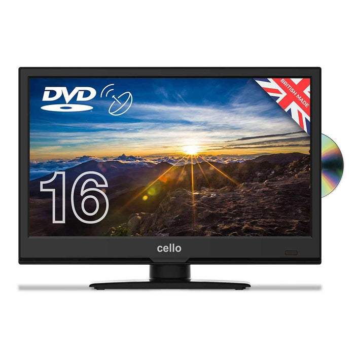 Television/DVD LED Cello 16" Nova  - Dynamic Drive