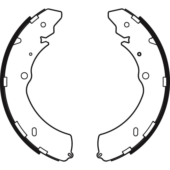 Apec Brake Shoe H/R Fits Isuzu Rodeo