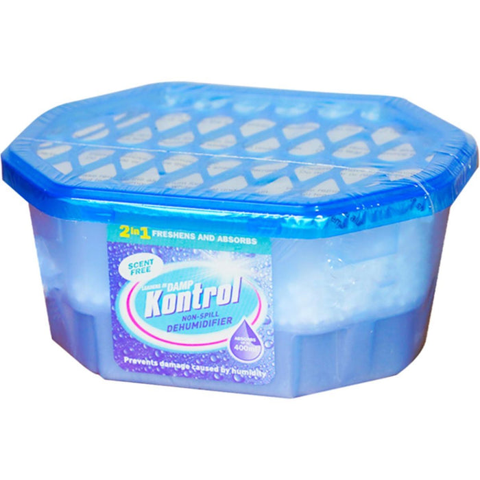 Say Goodbye to Dampness with Kontrol Non Spill Dehumidifier Scent Free 400ml Kontrol  - Dynamic Drive