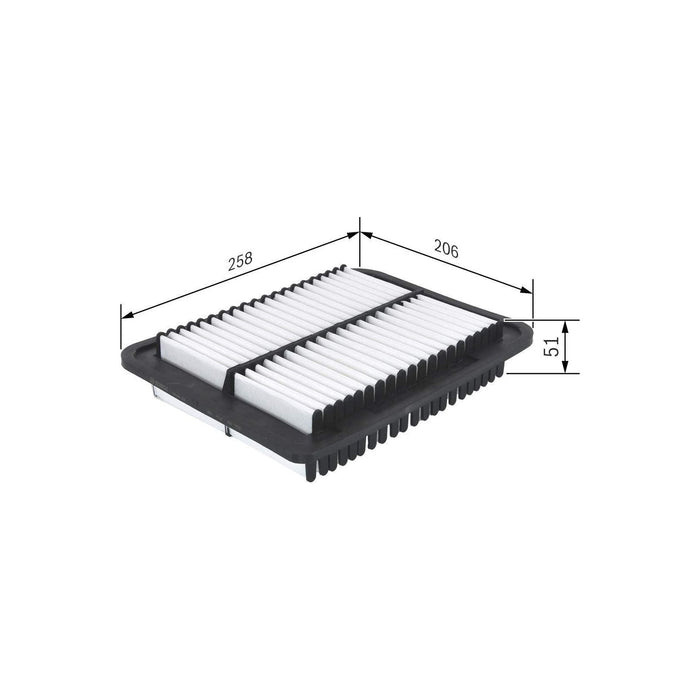 Genuine Bosch Car Air Filter S0353 fits Mitsubishi ASX Mivec - 1.6 - 10- F026400