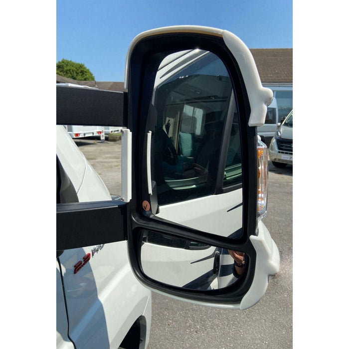 Milenco Mirror Protectors Ducato Boxer Relay Long Arm White Pair (new Model) Milenco  - Dynamic Drive