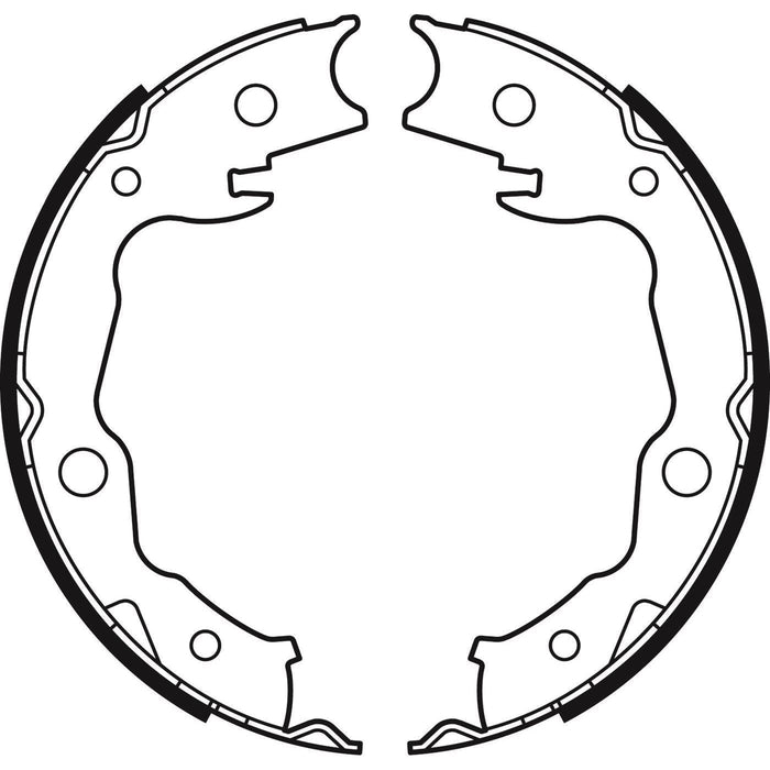 Apec Brake Shoe H/R Fits Toyota Rav-4