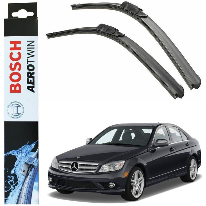 Bosch Aerotwin Front Wiper Blades Set Mercedes C-Class 03.13-12.14 A826S