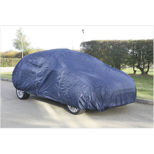 Sealey Car Cover Lightweight X-Large 4830 x 1780 x 1220mm CCEXL Sealey  - Dynamic Drive