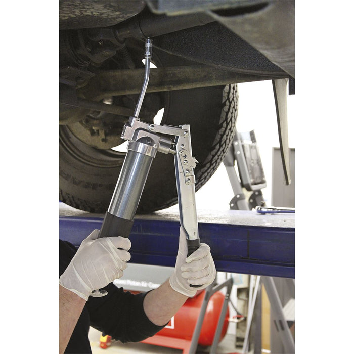 Sealey Adjustable Flow Grease Gun 2-Way Fill Heavy-Duty Sealey  - Dynamic Drive