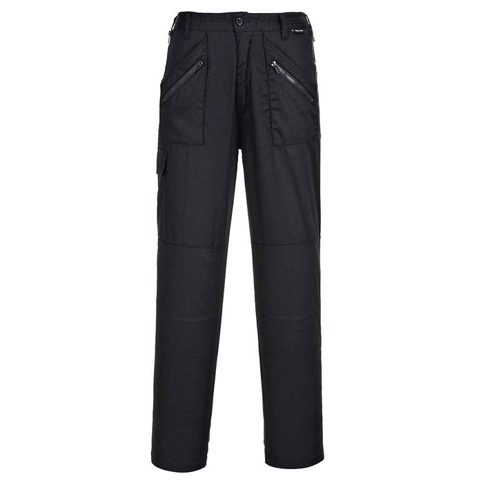 Portwest Ladies Action Trousers - Black - Large Portwest  - Dynamic Drive