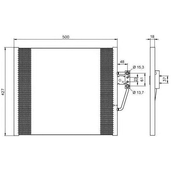 NRF Condenser 35587