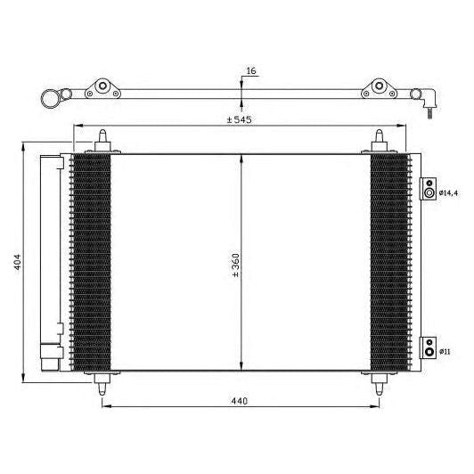 NRF Condenser 35844