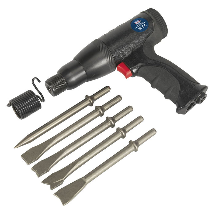 Sealey Air Hammer Kit Composite Premier Long Stroke SA614